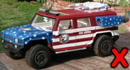Full-size Hero Team America Hummer. This is THE Hummer!
